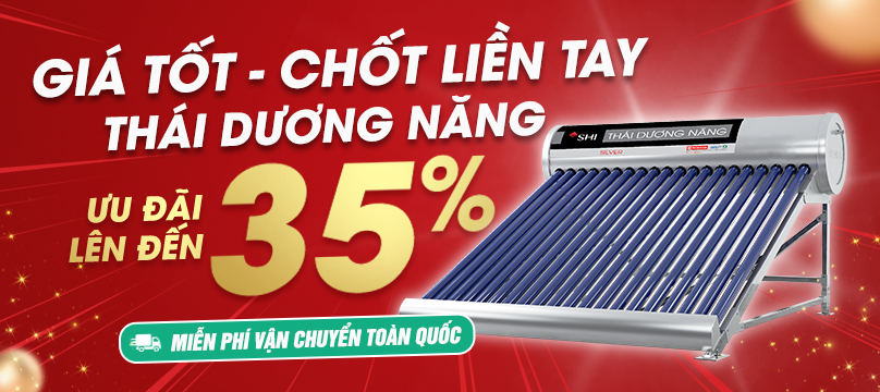 Máy Nước Nóng Năng Lượng Mặt Trời Uy Tín Chính Hãng