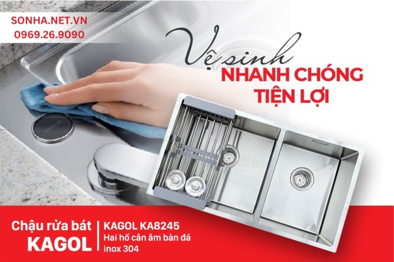 Dễ d&agrave;ng vệ sinh, bền bỉ vượt thời gian