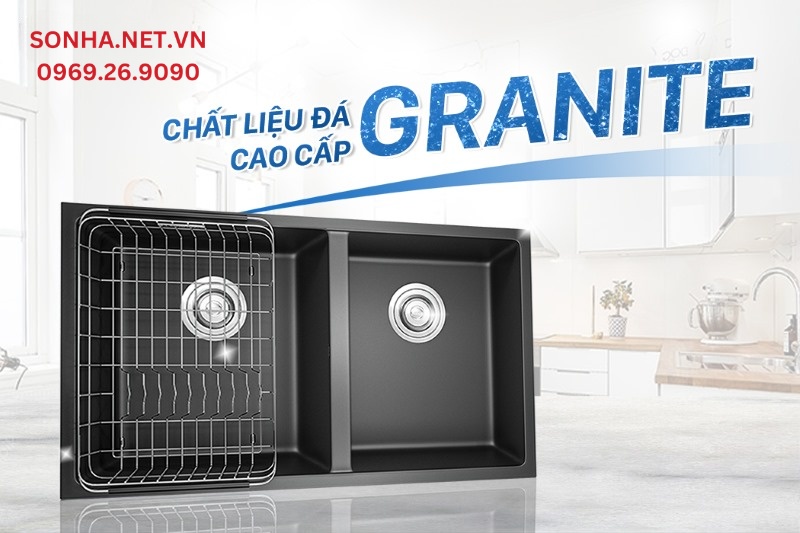Chất liệu đá Granite cao cấp
