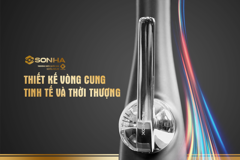 Thiết kế vòng cung tinh tế và thời thượng