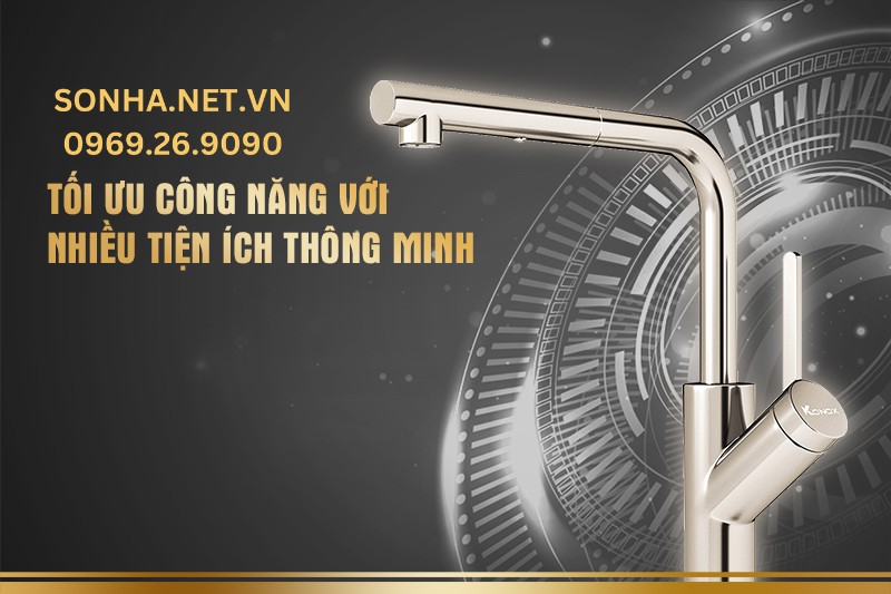 Tối ưu công năng với nhiều tiện ích thông minh hiện đại
