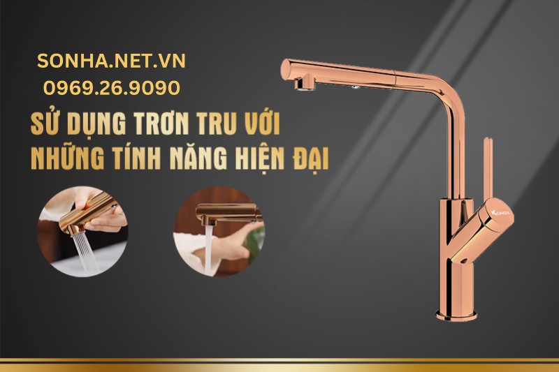 Artan Rose Gold - T&iacute;nh năng th&ocirc;ng minh hiện đại