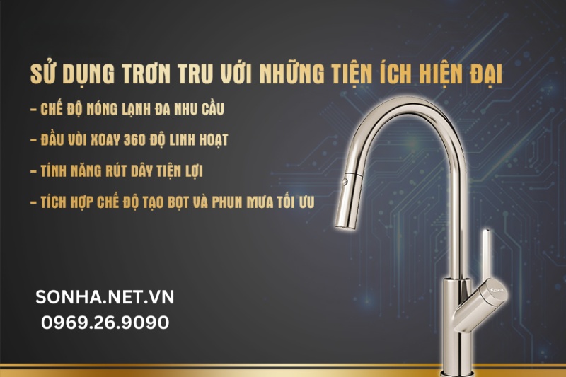 Sở hữu tất cả những tinh hoa tính năng của Konox