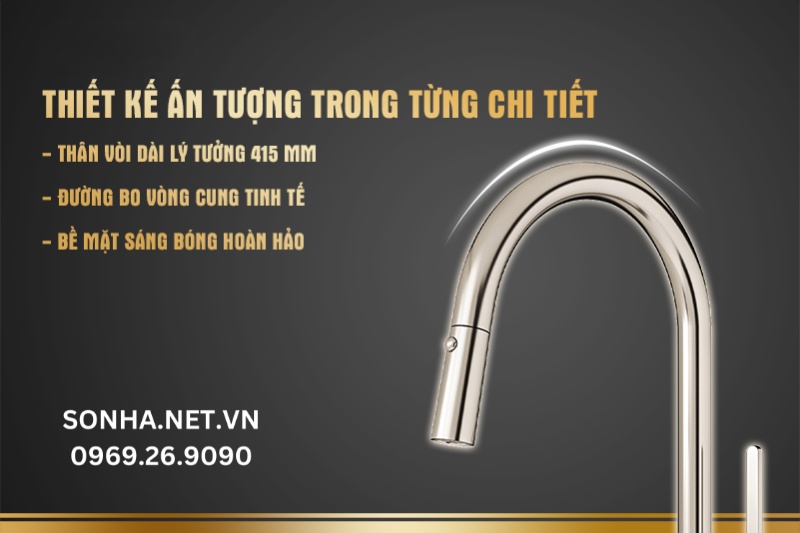 Thiết kế với một tông màu lạ mắt tinh tế