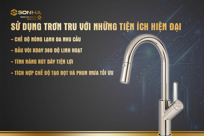 Sở hữu tất cả những tinh hoa tính năng của Konox