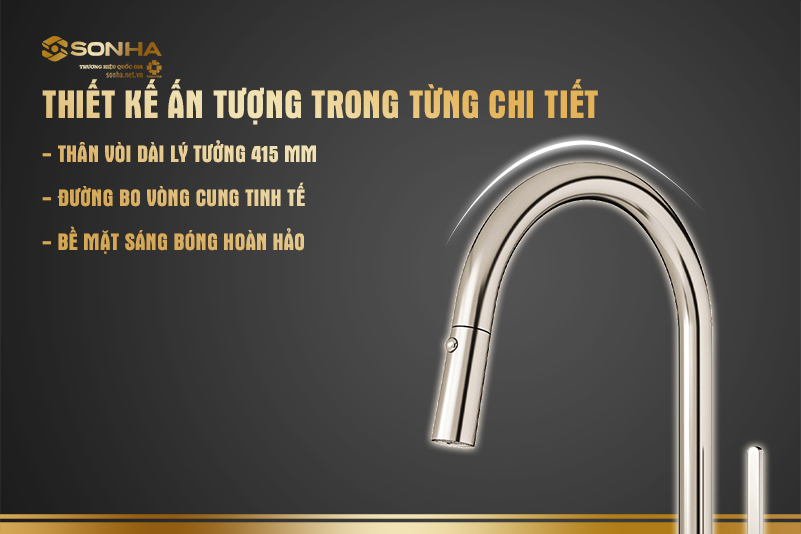 Thiết kế với một tông màu lạ mắt tinh tế