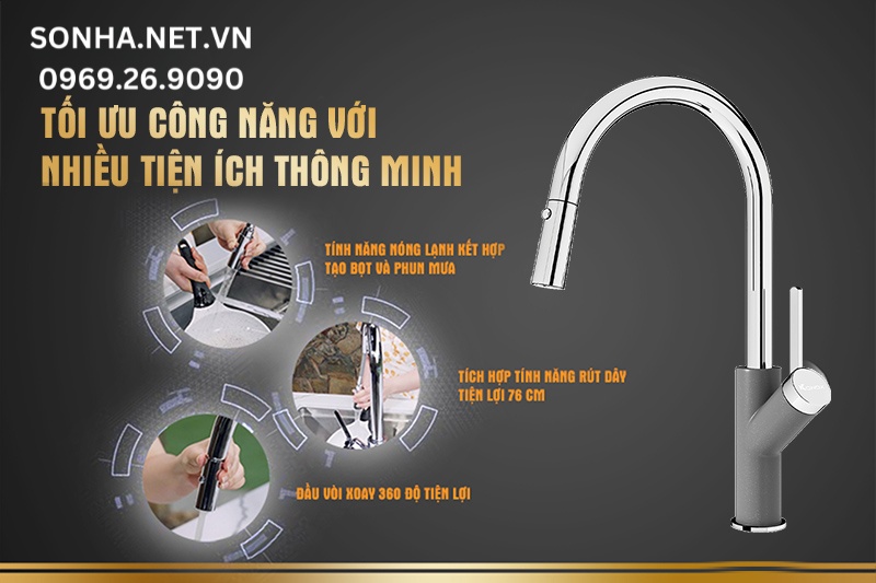 Tối ưu công năng với nhiều tiện ích thông minh