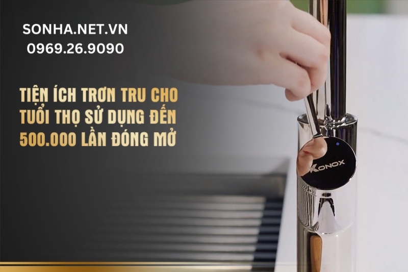 Ponte Nickel sử dụng mượt mà lên đến 500.000 lần đóng mở