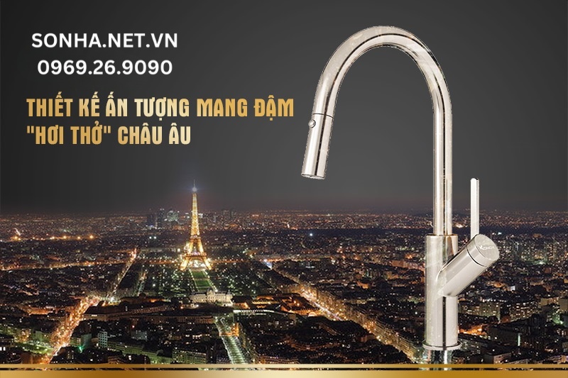Thiết kế ấn tượng mang “hơi thở” Châu Âu