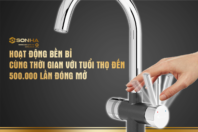 Trim-Water Black có tuổi thọ cao đi cùng năm tháng