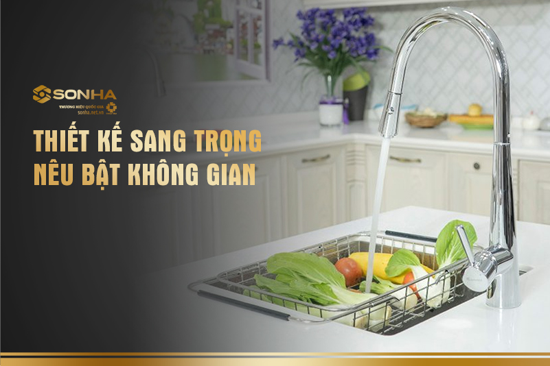 Thiết kế sang trọng nêu bật không gian