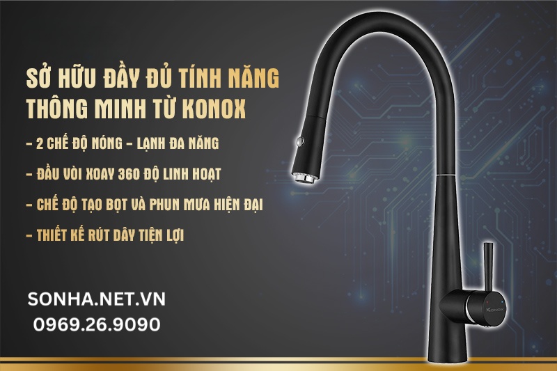 Sở hữu nhiều tính năng hiện đại từ Konox