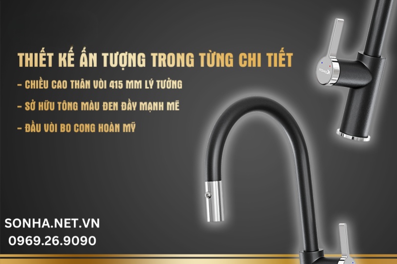 Thiết kế sang trọng trong từng chi tiết
