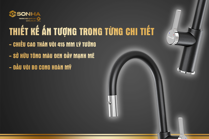 Thiết kế sang trọng trong từng chi tiết