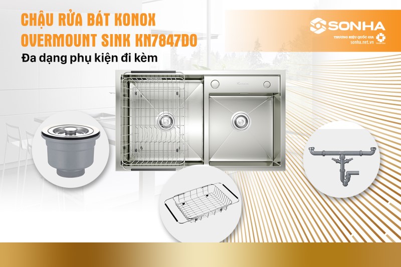 Đa dạng các phụ kiện đi kèm hỗ trợ quá trình nấu ăn hiệu quả hơn