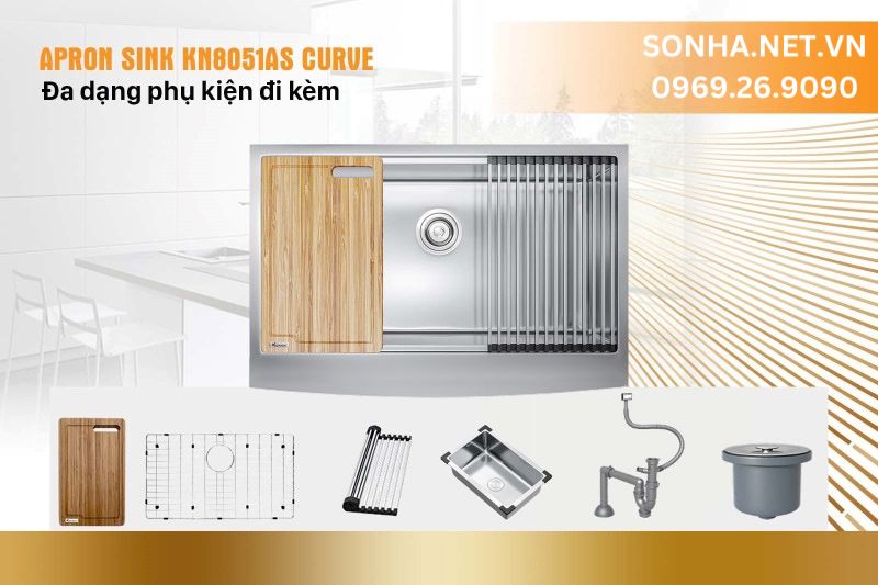 Đa dạng phụ kiện đi k&egrave;m khi mua hàng tại Sơn Hà