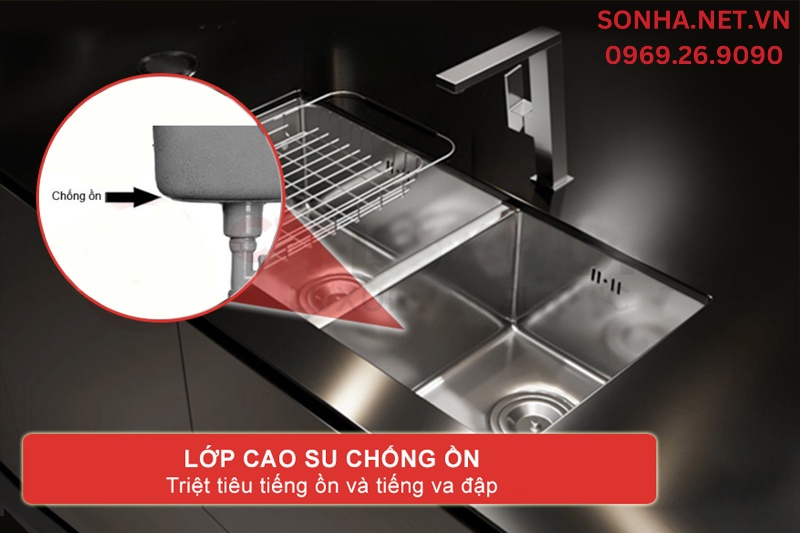 Thiết kế tấm chống ồn tối ưu giúp triệt tiêu tiếng ồn và va đập