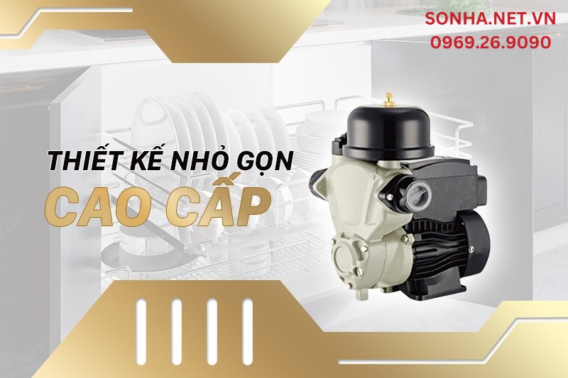 Máy bơm JLm 130A Shirai thiết kế nhỏ gọn, cao cấp