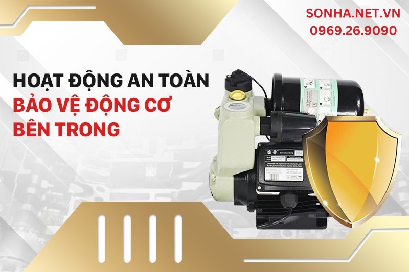 Hoạt động an to&agrave;n, bảo vệ động cơ b&ecirc;n trong