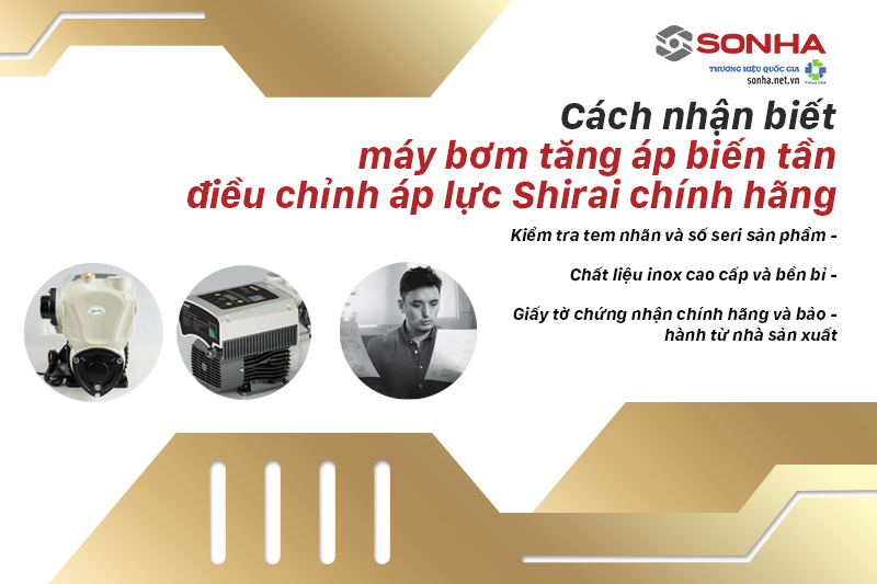 Cách kiểm tra máy bơm tăng áp Shirai JLm 1500A chính hãng