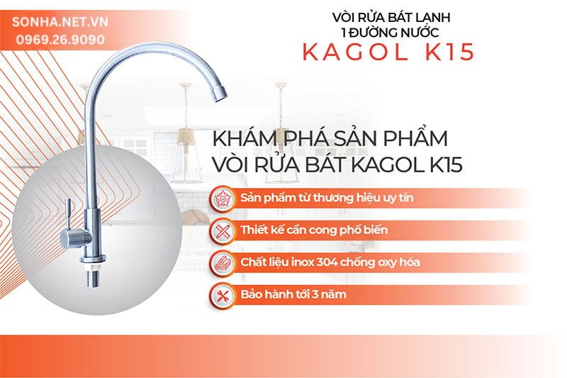 4 ưu điểm vượt trội v&ograve;i rửa b&aacute;t Kagol K15 được người d&ugrave;ng ưa chuộng