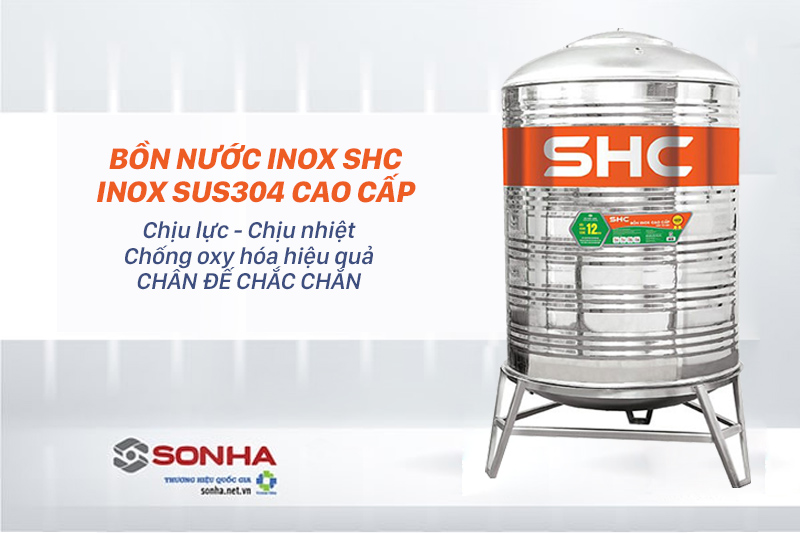 Siêu bền với vật liệu Inox 304 cao cấp