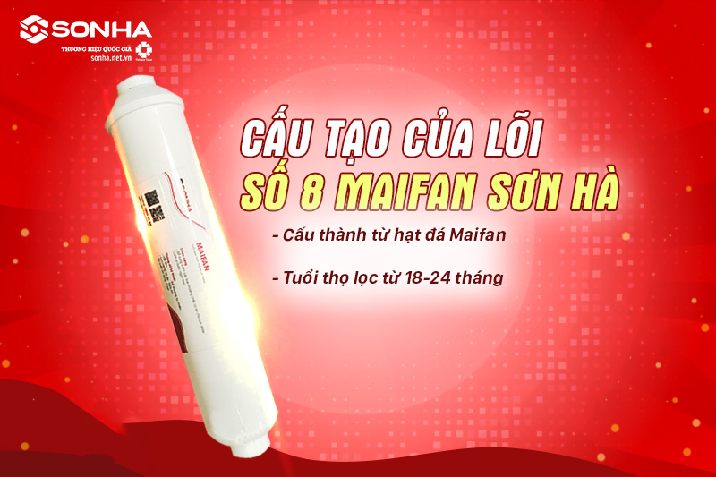 Cấu tạo của lõi số 8 Maifan Sơn Hà