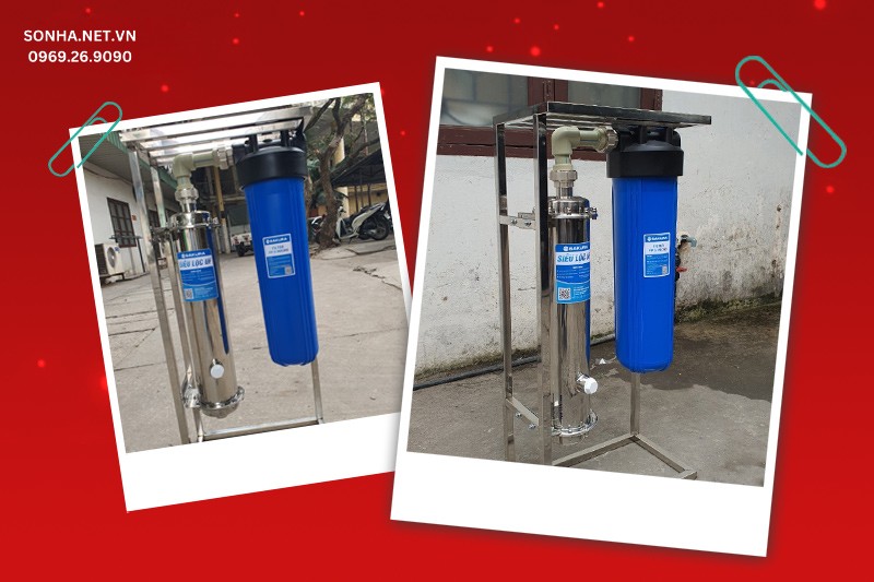 Hình ảnh thực t&ecirc;́ sản ph&acirc;̉m lọc đ&acirc;̀u ngu&ocirc;̀n UF Sakura