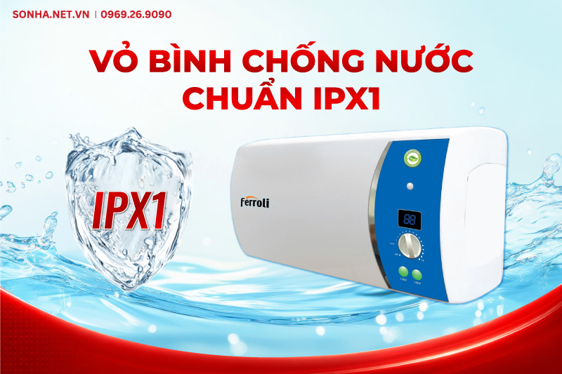 Vỏ nhựa chống nước chuẩn IPX1