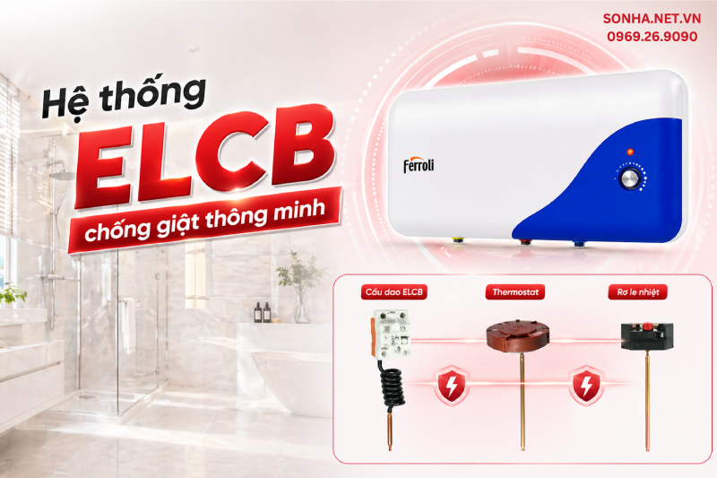 An to&agrave;n tuyệt đối khi sử dụng với hệ thống ELCB