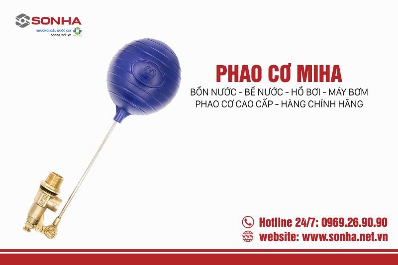 Phao cơ Miha chính hãng tại Sơn Hà