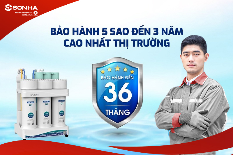 Karofi KAQ-U05 PRO bảo hành 36 tháng