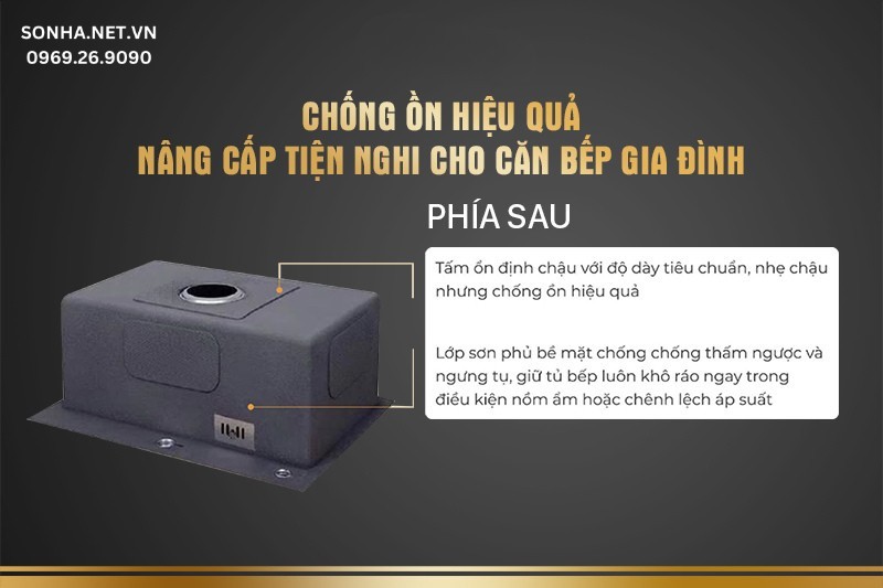 Chống ồn hiệu quả - n&acirc;ng cấp tiện nghi cho căn bếp gia đ&igrave;nh