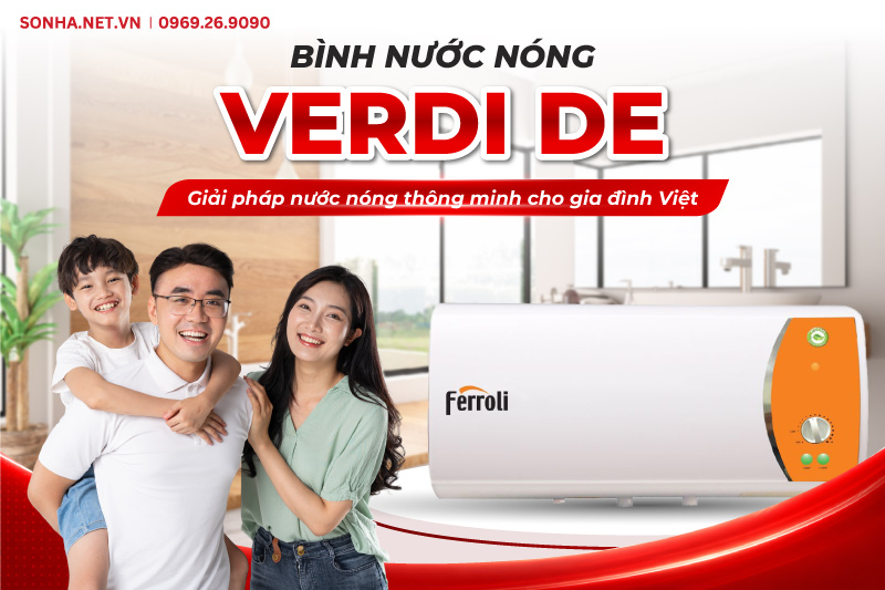 Tìm hiểu chi tiết bình nước nóng VERDI AE 30L