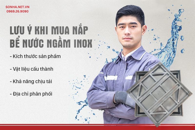 Kinh nghiệm chọn mua nắp bể ngầm phù hợp nhất