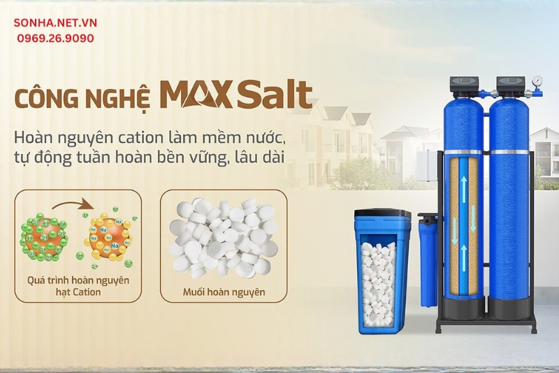 Karofi KTF-222CT với khả năng l&agrave;m mềm nước