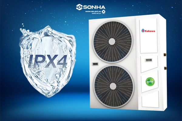 Chỉ số bảo vệ IPX4 chống thấm nước hiệu quả