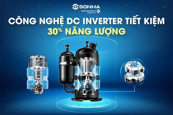 Công nghệ biến tần DC Inverter tiết kiệm năng lượng