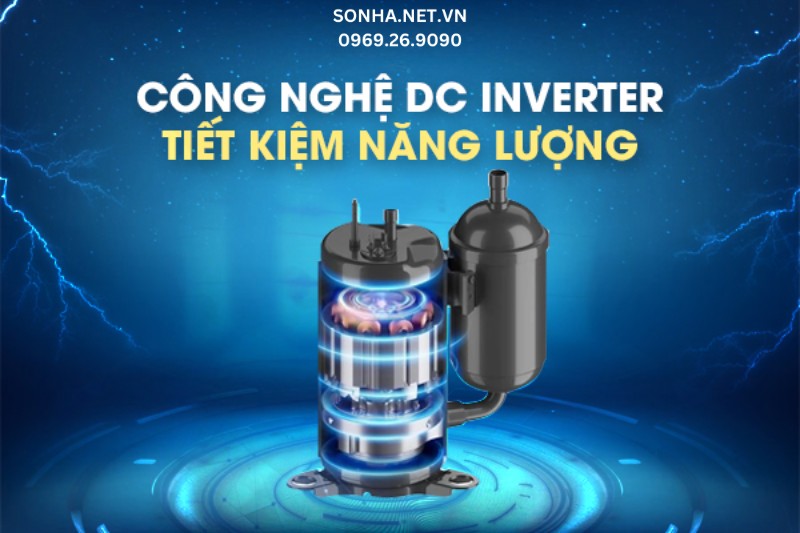 Công nghệ biến tần DC Inverter tiết kiệm đến 30% năng lượng
