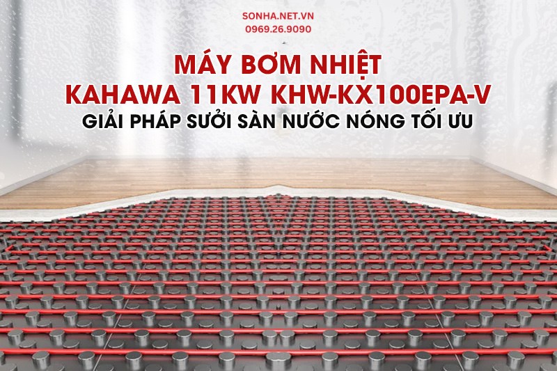 Máy nước nóng Heat Pump cho khách sạn có khả năng sưởi ấm phòng