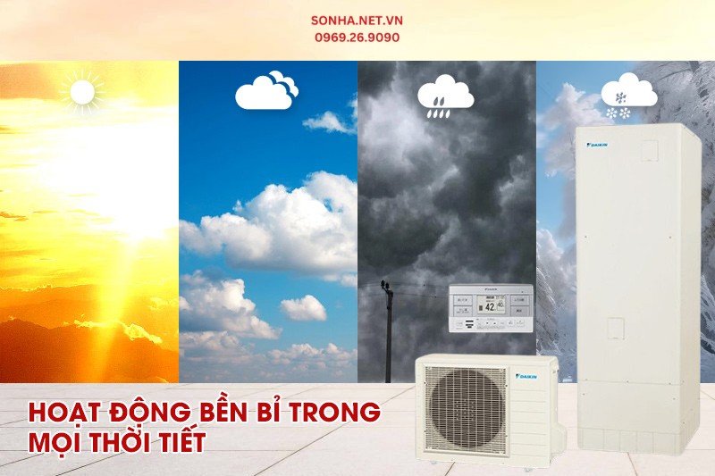 BỒN-TUN37WV-M&Aacute;Y-RQW45WV hoạt động ổn định trong mọi thời tiết