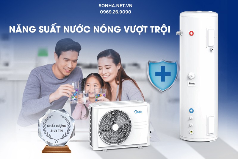 MT-300R26 có năng suất làm nóng nước hiệu quả vượt trội