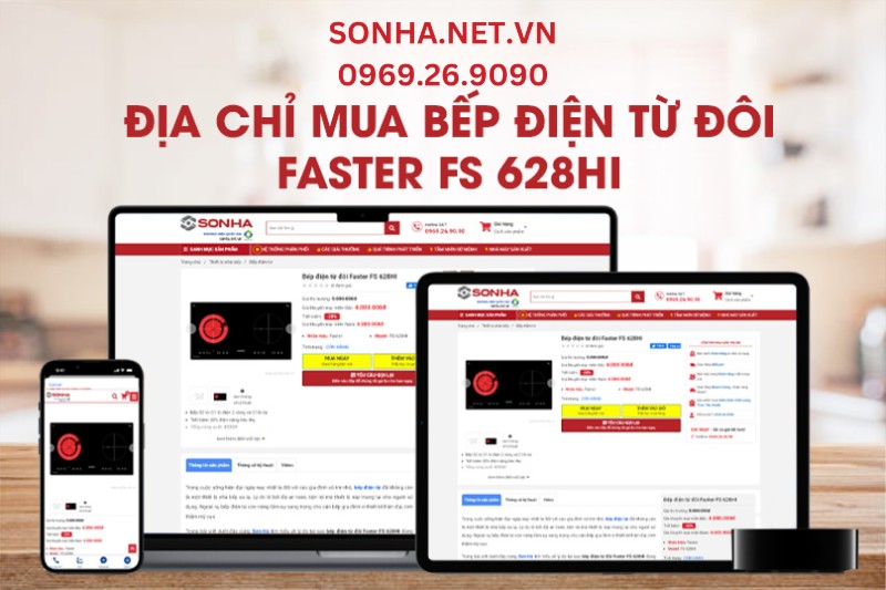 Địa chỉ mua bếp điện từ chính hãng, giá tốt