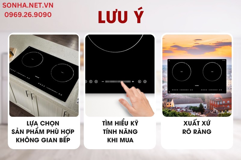 Lưu &yacute; khi mua bếp từ đ&ocirc;i Faster FS 389I