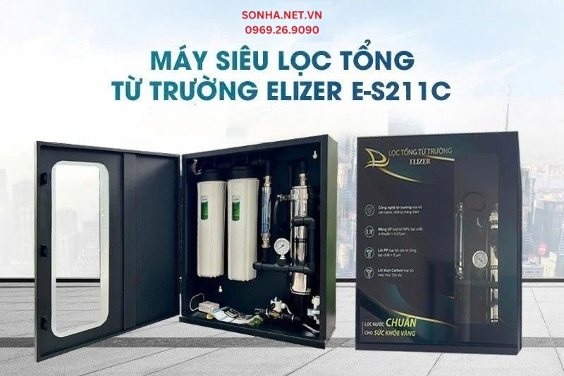 Tìm hiểu siêu phẩm máy lọc tổng từ trường Elizer E-S211C