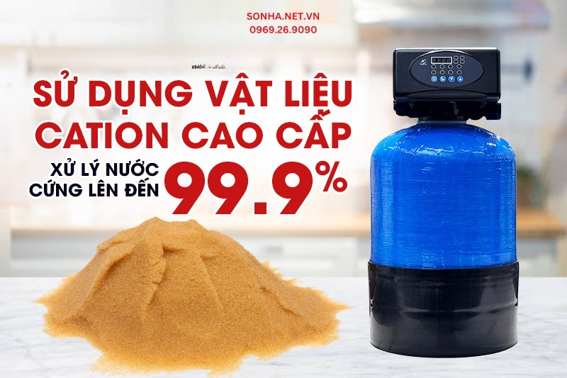 S1015A Sakura sử dụng vật liệu lọc Cation cao cấp