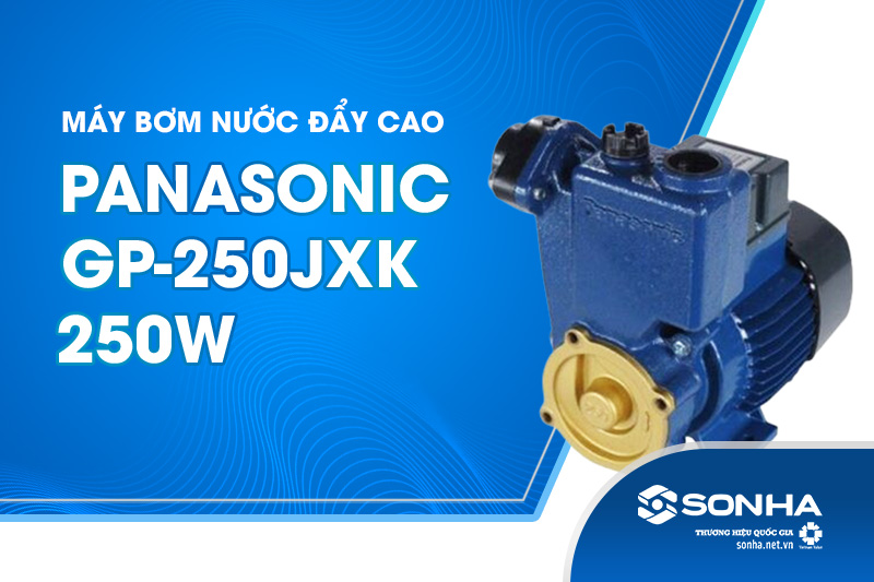 Máy bơm nước đẩy cao Panasonic GP-250JXK 250W giảm giá sốc tại Sonha.net.vn