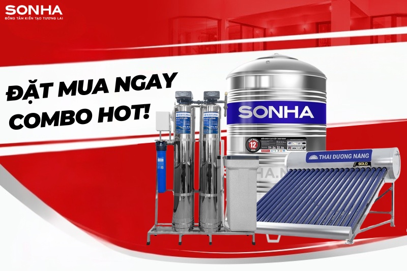 Lắp đặt ngay combo c&aacute;c sản phẩm để nhận ưu đ&atilde;i giảm gi&aacute; cực sốc tại Sơn H&agrave;