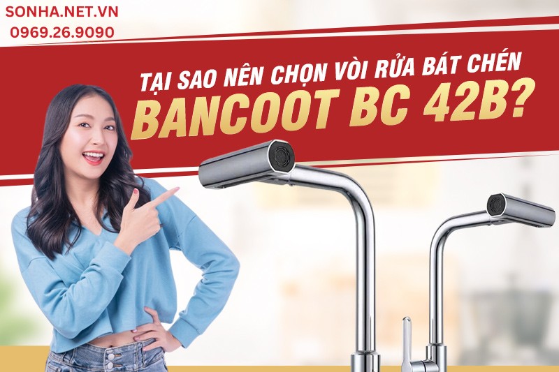 Tại sao n&ecirc;n chọn v&ograve;i rửa b&aacute;t ch&eacute;n Bancoot BC 42B?