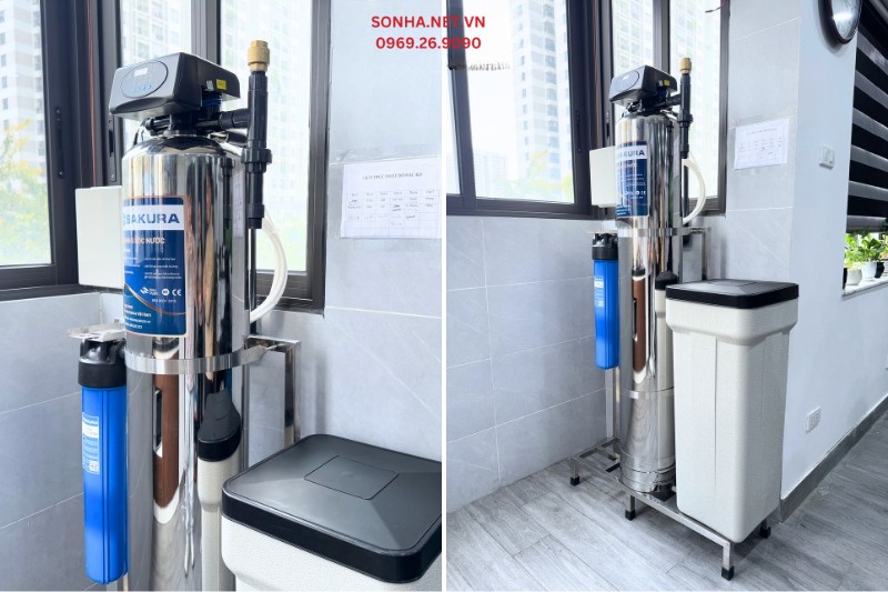Hình ảnh thực tế máy lọc nước sinh hoạt Sakura SKT211I